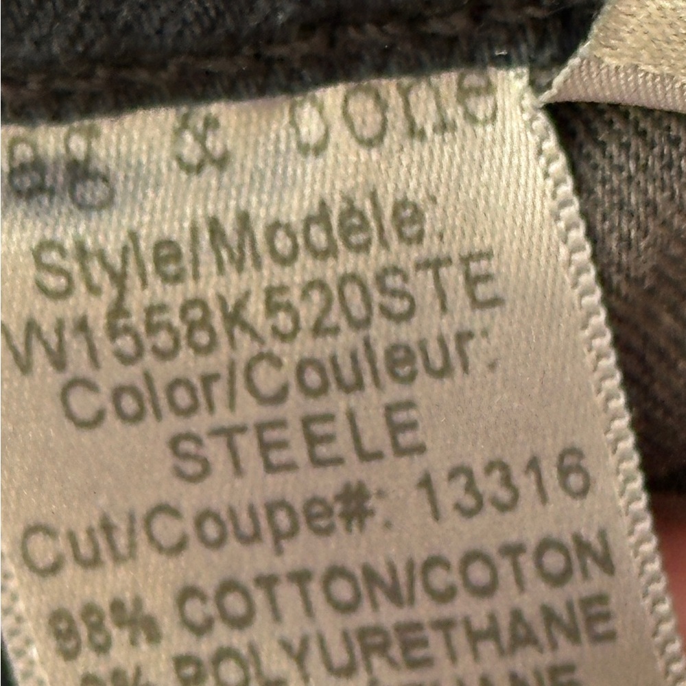 Rag & Bone Women’s Cropped Jeans Size 24 Dark Wash - Picture 4 of 17